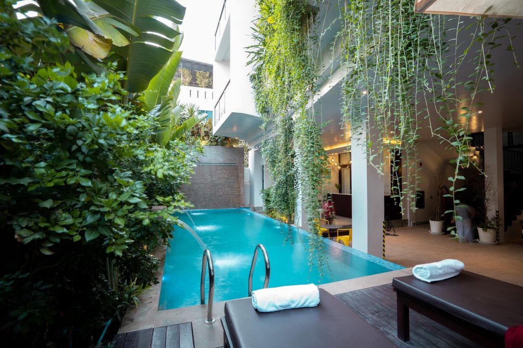 apartment with pool in Siem Reap